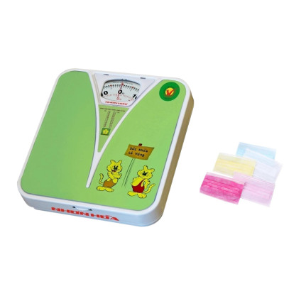 Cân Sức Khỏe 120kg Nhơn Hòa NHHS-120-K2 (Giao màu ngẫu nhiên) + Tặng 10 Khẩu Trang Màu Sắc Ngẫu Nhiên