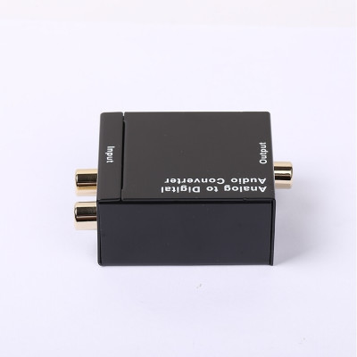 SOAIY Bộ chuyển đổi âm thanh AV RCA R L AUDIO sang Optical Coaxial - Hàng Nhập Khẩu