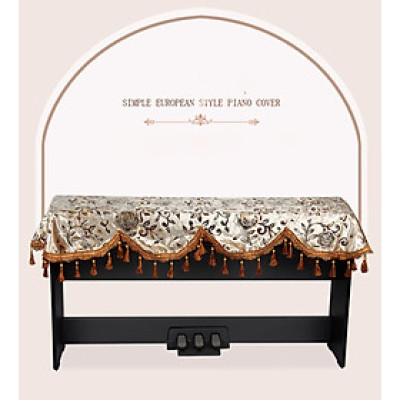 Khăn phủ đàn piano điện, piano cơ sang trọng chống bụi chống xước - Hàng chính hãng