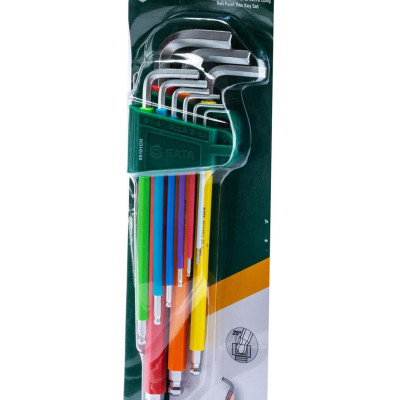 Bộ lục giác nhiều màu 9 cái 09101CH