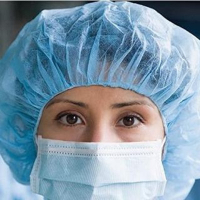 Mũ trùm đầu y tế nón con sâu CAEMEDI chống bụi, độ bền cao, chất lượng xuất khẩu Hoa Kỳ - Gói 100 Cái