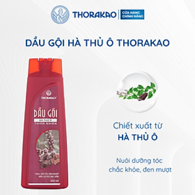 Gội Xả 2IN1 Hà Thủ Ô Ngăn Ngừa Tóc Bạc Giúp Tóc Đen Mượt 400ML
