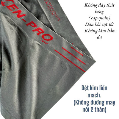 Combo 5 Quần lót nam đùi boxer dệt kim liền mạch Menpro MP33 – Seamless, co giãn 4 chiều, thoáng mát