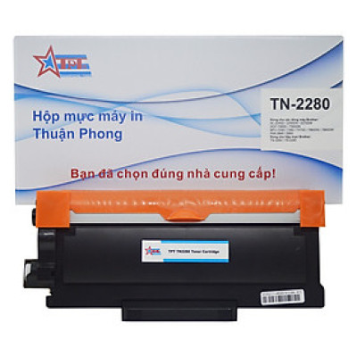 Hộp mực Thuận Phong TN-2280 dùng cho máy in Brother HL-2240/ 2250 / 2270/ DCP-7060/ MFC 7360/ 7470/ 7860 - Hàng Chính Hãng