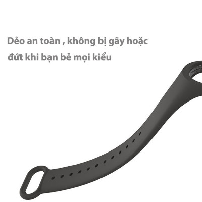 Dây Đeo Thay Thế Dành Cho Vòng Đeo Tay Thông Minh Mi Band 3 / Mi Band 4  - Hàng chính hãng PKCB