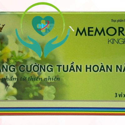 Bổ não memoren Kingphar -( Hộp 30 viên )- Tăng Cường Tuần Hoàn Não,Hoạt Huyết Dưỡng Não