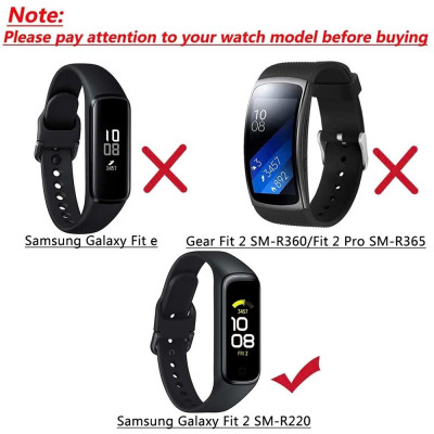 Dây Cao Su Thay Thế cho Samsung Galaxy Fit 2 (SM-R220)- Hàng Nhập Khẩu