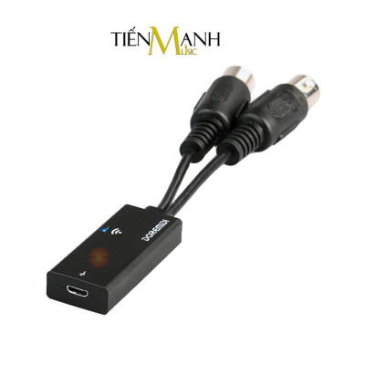 Cáp Midi Không Dây Đầu Cắm Tròn 5 Chân DOREMiDi MTB22 PRO- Bluetooth 5.0 Tốc Độ Cao Cho Đàn Piano, Organ, Keyboard MTB-22 PRO Hàng Chính Hãng - Kèm Móng Gẩy DreamMaker