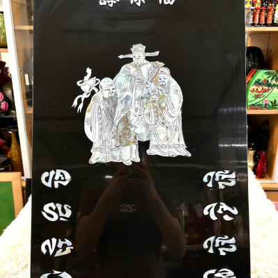 [XẢ KHO]Tranh lịch sơn mài cao cấp Thanh Bình Lê size 40x60 cm