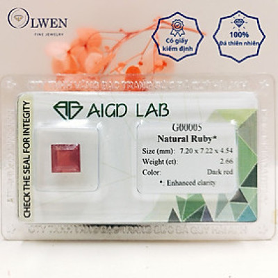 Viên đá Ruby thiên nhiên_HA-RB00048 _ G00005