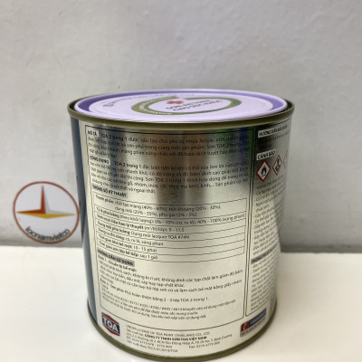 Sơn sắt mạ kẽm Toa 2 trong 1 màu vàng 273 _ 800G