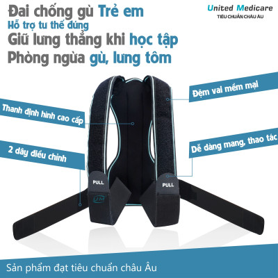 Đai chống gù trẻ em United Medicare (C15)