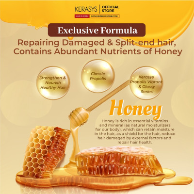 Sữa tắm keo ong sạch sâu, cân bằng độ ẩm, dưỡng da mềm mịn AEkyung showermate Honeyrop Propolis 1000ml