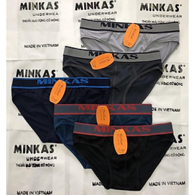 Combo  5 Quần lót nam thun lạnh hàng cao cấp thoáng mát Từ 40kg đến 75kg( màu ngẫu nhiên)