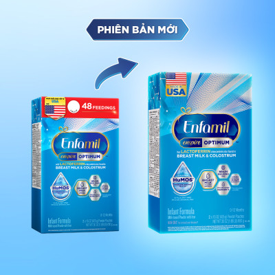 Sữa Bột Enfamil Enspire Infant Formula (Dành Cho Trẻ 0 - 12 Tháng Tuổi) (Hộp Giấy BIB 850gr)