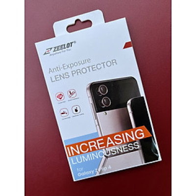 Kính Cường Lực Camera Lens ZEELOT PISHIELD Dành Cho Samsung Galaxy Z Flip 4 5G - Hàng Chính Hãng