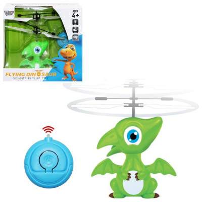 Đồ Chơi Khủng Long Bay Cảm Biến - Vecto VT2240B - Màu Xanh