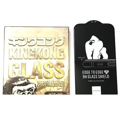 Miếng dán cường lực màn hình cho iPhone 14 Pro Max hiệu Kingkong Tempered chuẩn 9H 2.5D - Hàng nhập khẩu