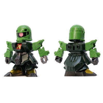 Combo kết hợp Gundam Viên Thiệu và gundam Trương Cáp A332 - Đồ chơi lắp ráp SD Gundam Tam Quốc 3Kingdom