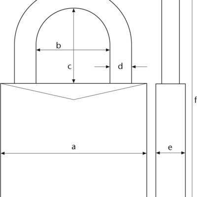 Khóa Titalium TM 64TI Series ABUS (60mm)