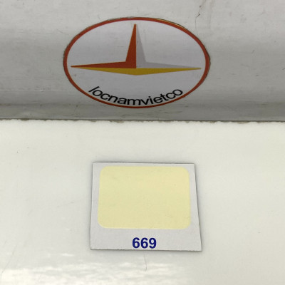 Sơn Epoxy Hải Âu màu vàng kem EP669 1L/Bộ