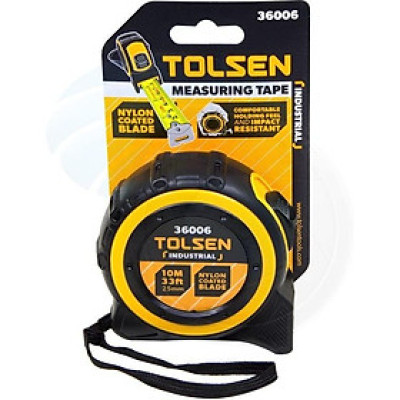 THƯỚC CUỘN 3m x 16mm, 5m x 19mm, 8m x 25mm TOLSEN 35006, 35007, 35008 - HÀNG CHÍNH HÃNG