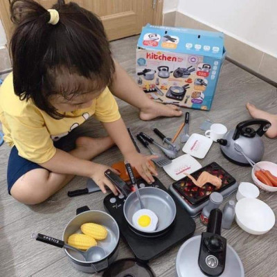 Bộ đồ chơi mô hình nấu ăn 36 món cho bé 
