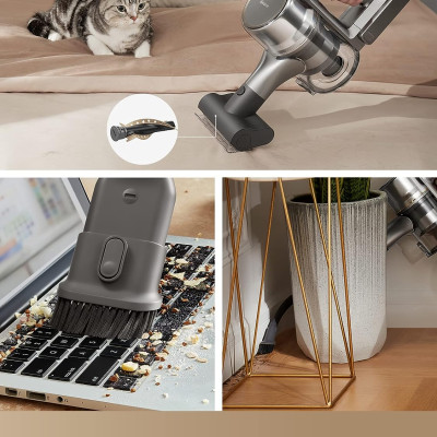 Máy Hút Bụi Không Dây Dreame R20 Lực Hút 27.000 Pa Thời Gian Làm Việc 60 Phút Công Suất 570 W - Hàng Chính Hãng