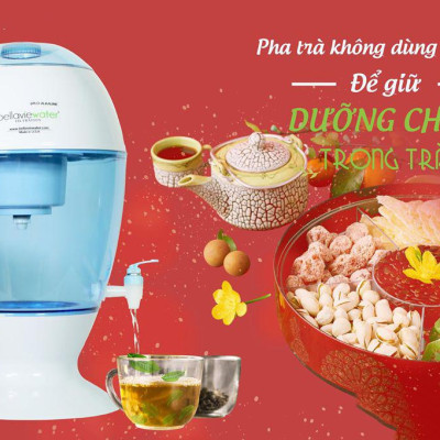 Máy Lọc Nước Ion Kiềm BellaVie Water- Công Nghệ Mới  Nhập Khẩu USA