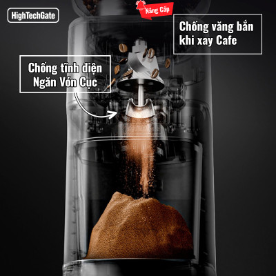 Máy xay cà phê single dose G69 phiên bản xay tự động timer linh hoạt mọi phương thức, 51 cấp độ, hàng chính hãng