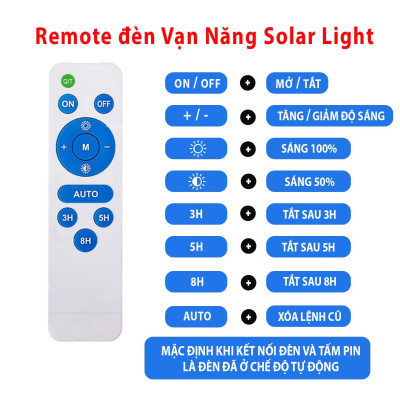 Đèn năng lượng mặt trời 60W, 100W, 200W ( ánh sáng màu vàng )