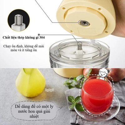 Máy Xay Thịt Ăn Dặm 6 Lưỡi SEKA SK1396 - Hàng Chính Hãng