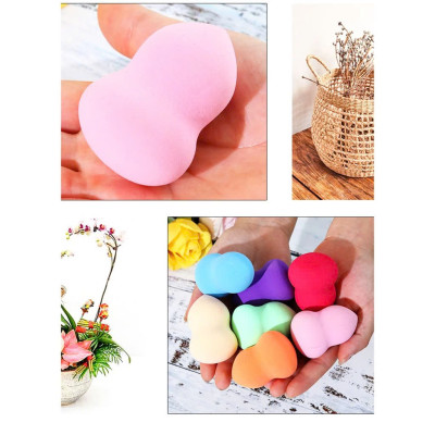 Bông Mút Đánh Kem Nền Thông Minh - Mút trang điểm Màu ngẫu nhiên Mút Tán Kem Nền 