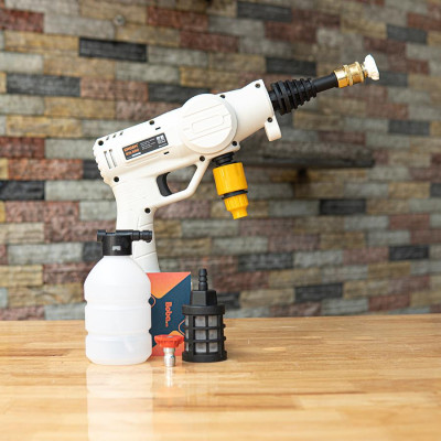 MÁY RỬA XE ERGEN DÙNG PIN 21V/ 4AH EN-660 - HÀNG CHÍNH HÃNG