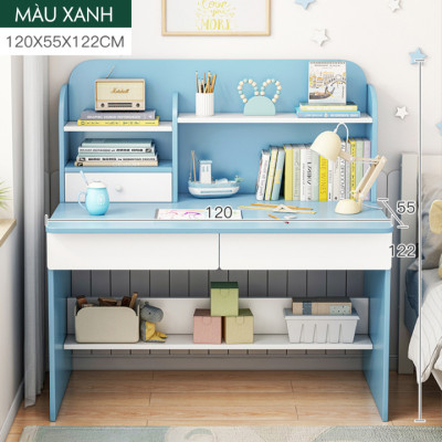BÀN HỌC MÀU HỒNG