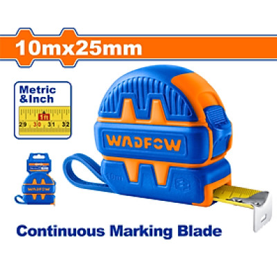 THƯỚC KÉO THÉP NỀN VÀNG 10X25MM WMT1250 WADFOW - HÀNG CHÍNH HÃNG