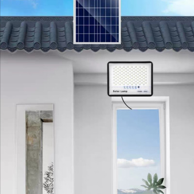 Đèn Năng Lượng Mặt Trời 300W - Tiêu Chuẩn  IP67 Chống Thấm Nước,  Kiểu Ánh Sao Chống Chói, Có Remote