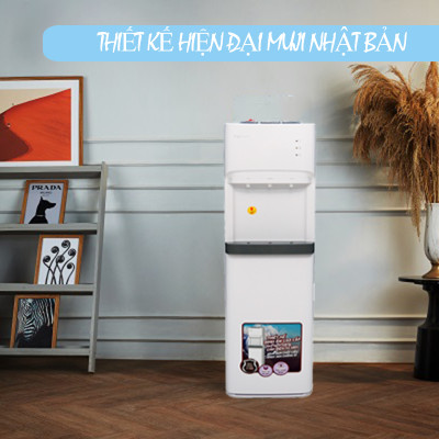 Cây nước nóng lạnh bình âm Fujihome , máy nước uống nóng lạnh bình hút tự ngắt tiết kiệm điện- Hàng chính hãng