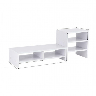 Kệ sách gỗ để bàn kệ sách mini SMLIFE Andrea