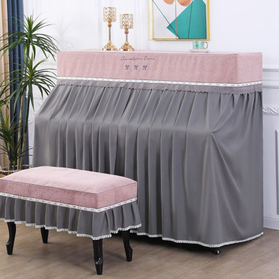 Khăn phủ đàn piano phong cách Hàn quốc hiện đại sang trọng phủ kín toàn bộ đàn chống bụi chống xước - HÀNG CHÍNH HÃNG