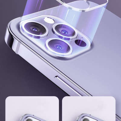 Miếng dán kính cường lực Leeu Design cho Camera iPhone 14 / 14 Plus / 14 Pro / 14 Pro Max - Hàng Nhập Khẩu