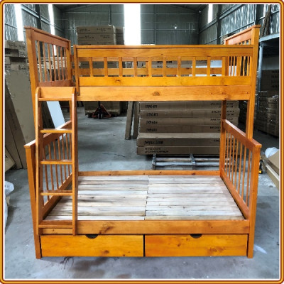 Giường tầng Juno Sofa 1m /1m2 cầu thang đảo chiều màu lựa chọn 