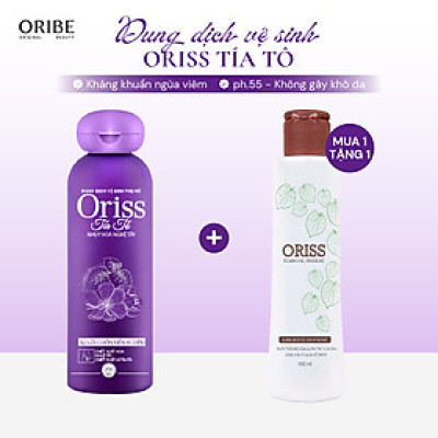 Dung Dịch Vệ Sinh Phụ Nữ Oriss Tía Tô Làm Sạch Dịu Nhẹ Ngăn Mùi Ngừa Vấn Đề Phụ Khoa 200ml