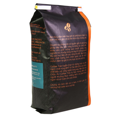 Coffee Tree truyền thống số 1 đậm đà, gu mạnh - Cà phê hạt nguyên chất 100%