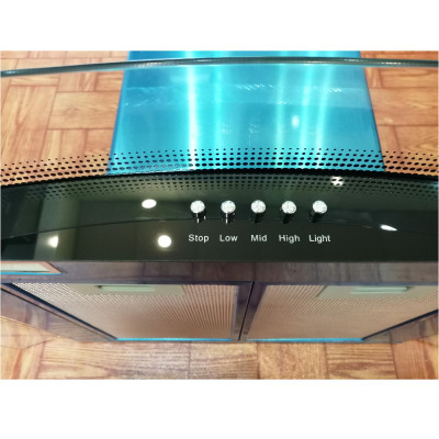 Máy hút mùi kính cong Grasso GS 3388S - 600 (Hàng chính hãng)