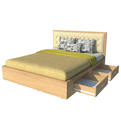 Giường ngủ 2 hộc kéo Tundo 160cm x 200cm
