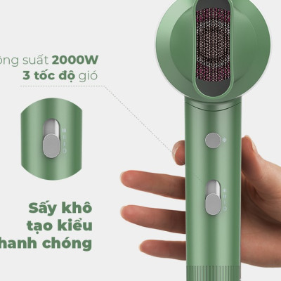 Máy Sấy Tóc SUNHOUSE SHD2315 - Màu Ngẫu Nhiên - Hàng Chính Hãng