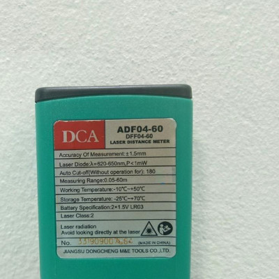 MÁY ĐO KHOẢNG CÁCH LASER 60M DCA ADF04-60- HÀNG CHÍNH HÃNG