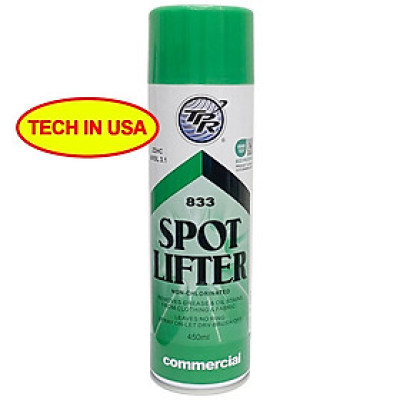 Chai xịt tẩy vết dầu máy may TPR Spot Lifter 833 (Không chất Chlorinated)