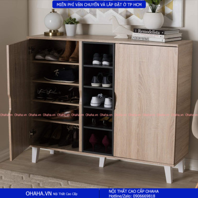Tủ Giày Dép Cao Cấp Phong Cách Scandinavi Ohaha - TG052